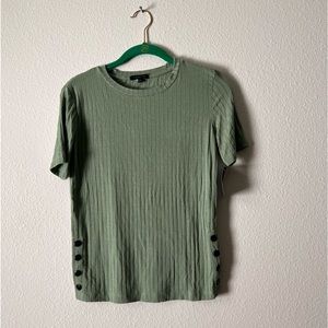 Patprimo Short Sleeve T - Shirt, Size M, Mint Green Color, NWT